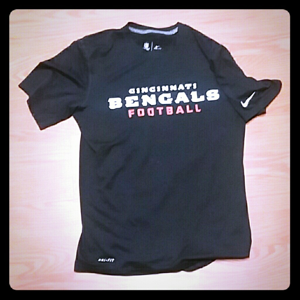Bengals dri fit Nike shirt